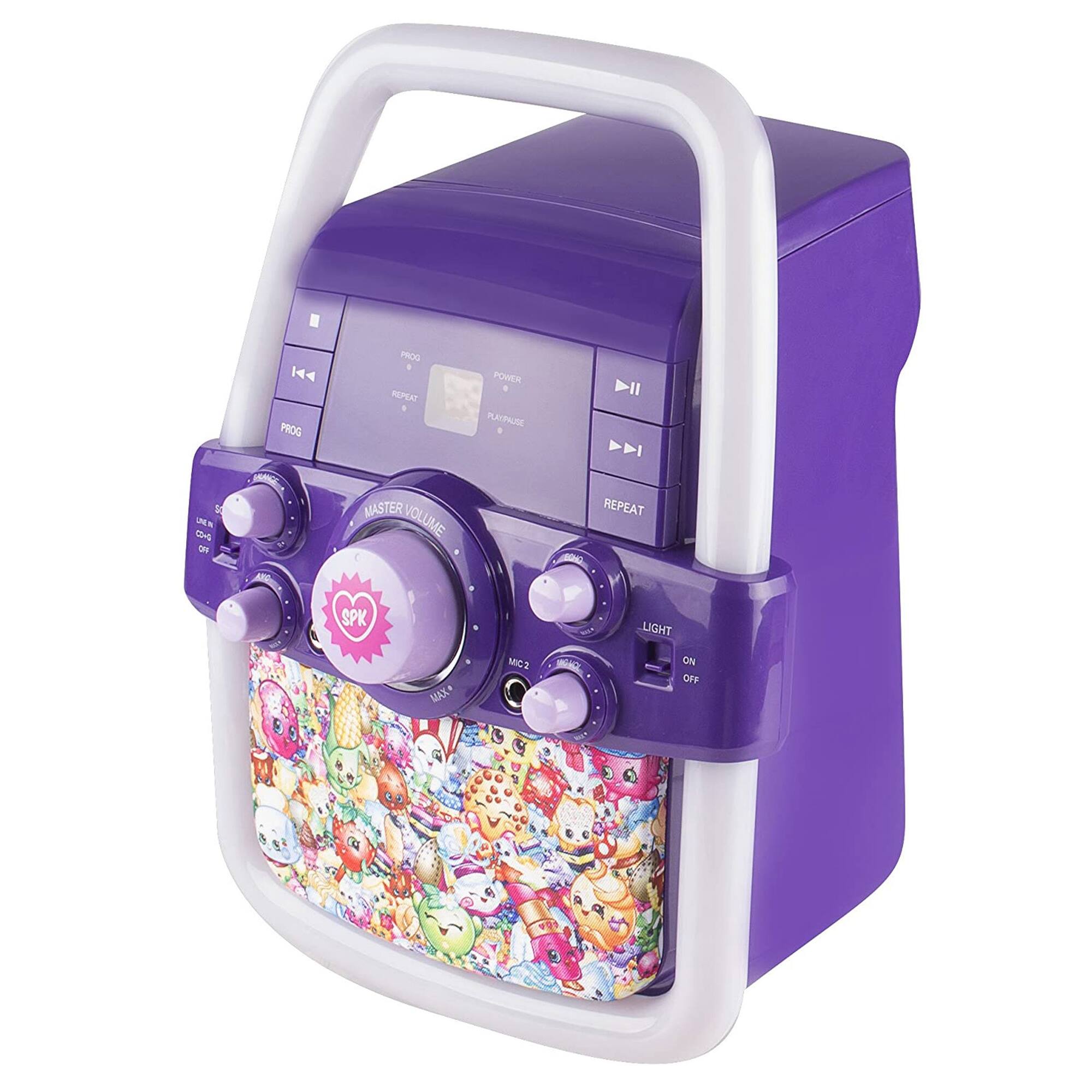 Shopkins Flashing Light Karaoke System